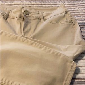 New without tags straight leg khakis